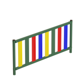 Clôture pour aire de jeux