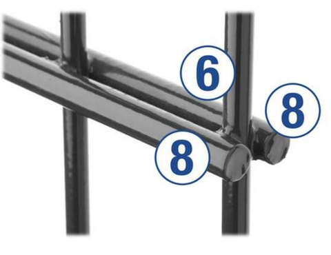 Panneau rigide 2D, 8/6mm (Gris)