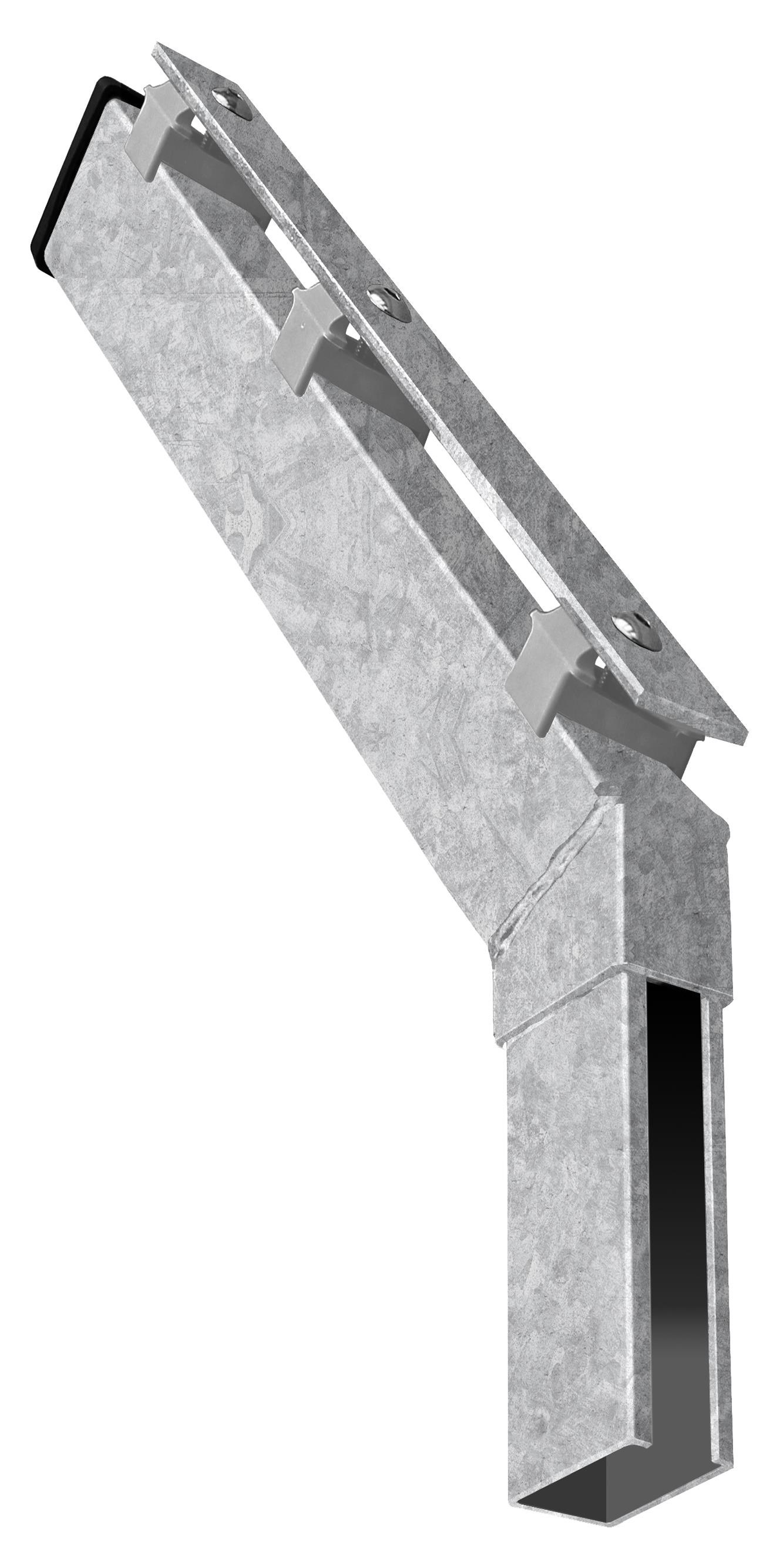 45° Ausleger einsteckbar (Feuerverzinkt)