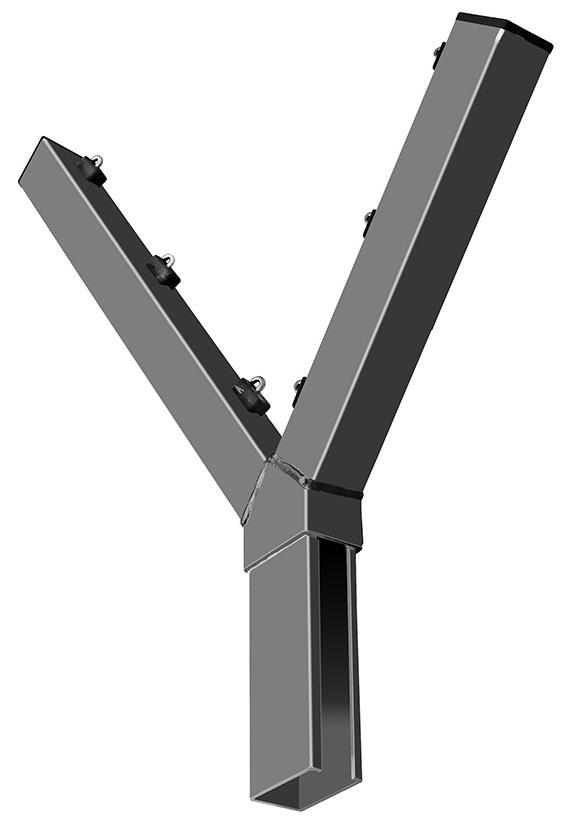  Y-Ausleger einsteckbar (Anthrazit)