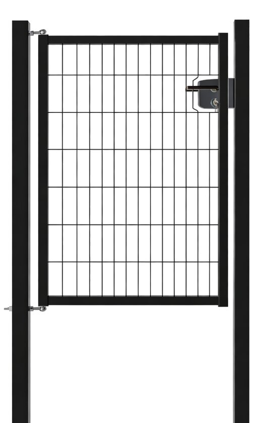2D Gartentor (Schwarz)