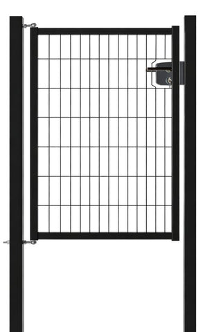 2D Gartentor (Schwarz)